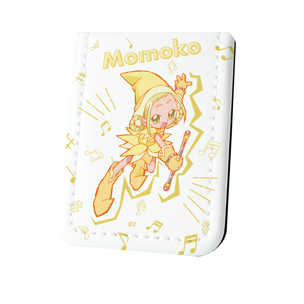 Leather Sticky Book Ojamajo Doremi 09 Asuka Momoko Set Of 3 Pieces レザーフセンブック おジャ魔女どれみ 09 飛鳥ももこ Anime Goods Card Phone Accessories