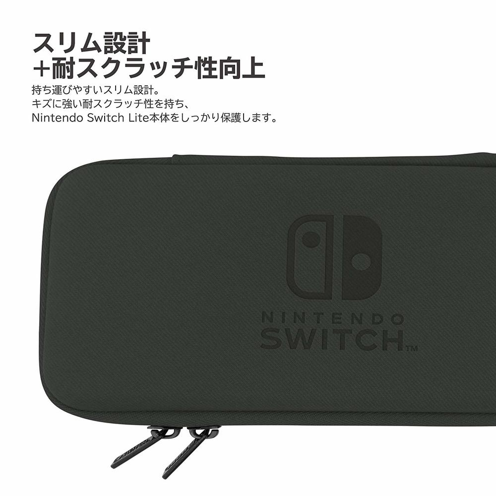 Nintendo Switch Lite Slim Hard Pouch Black スリムハードポーチfor Nintendo Switch Lite ブラック Video Games Nintendo Switch