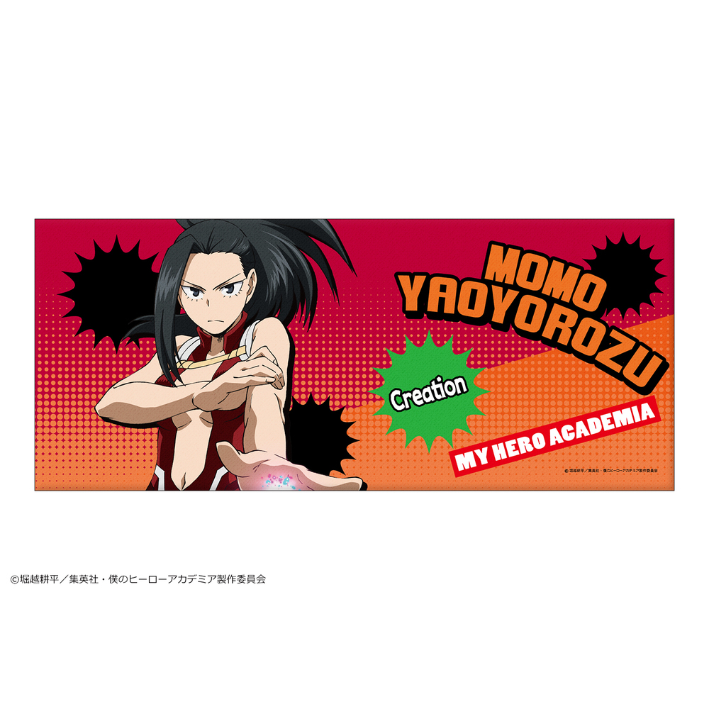 My Hero Academia Face Towel 08 Yaoyorozu Momo 僕のヒーローアカデミア フェイスタオル 08 八百万百 Anime Goods Commodity Goods Groceries