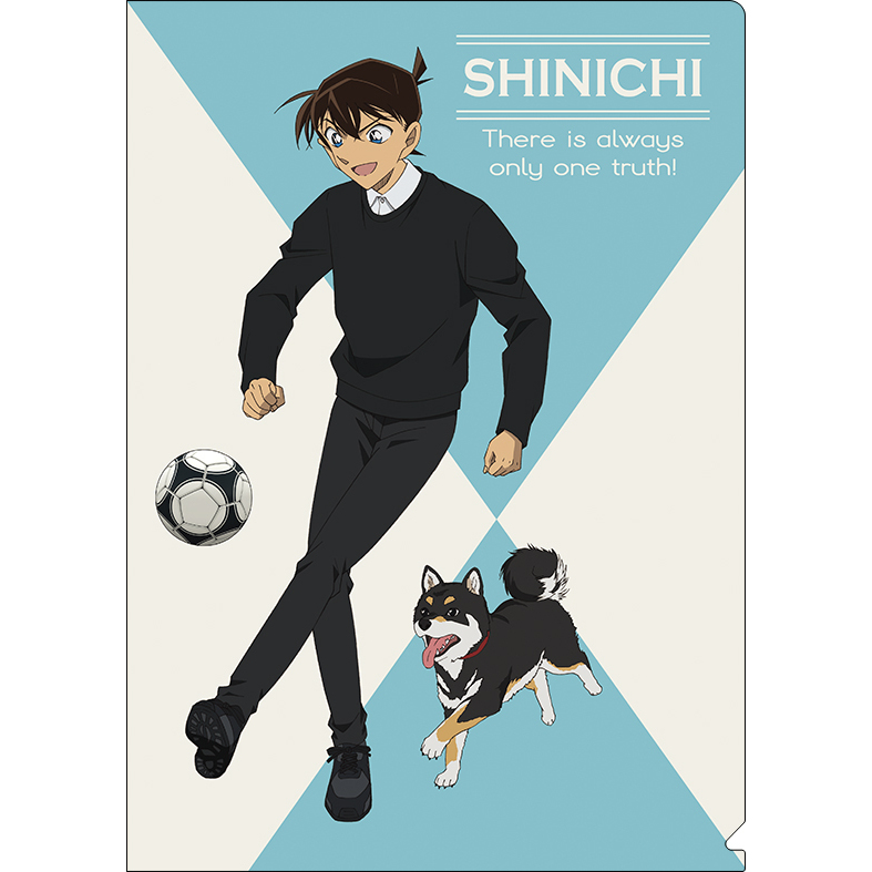 Detective Conan Clear File Shinichi Set Of 5 Pieces 名探偵コナン クリアファイル 新一 Anime Goods Stationery Stationary