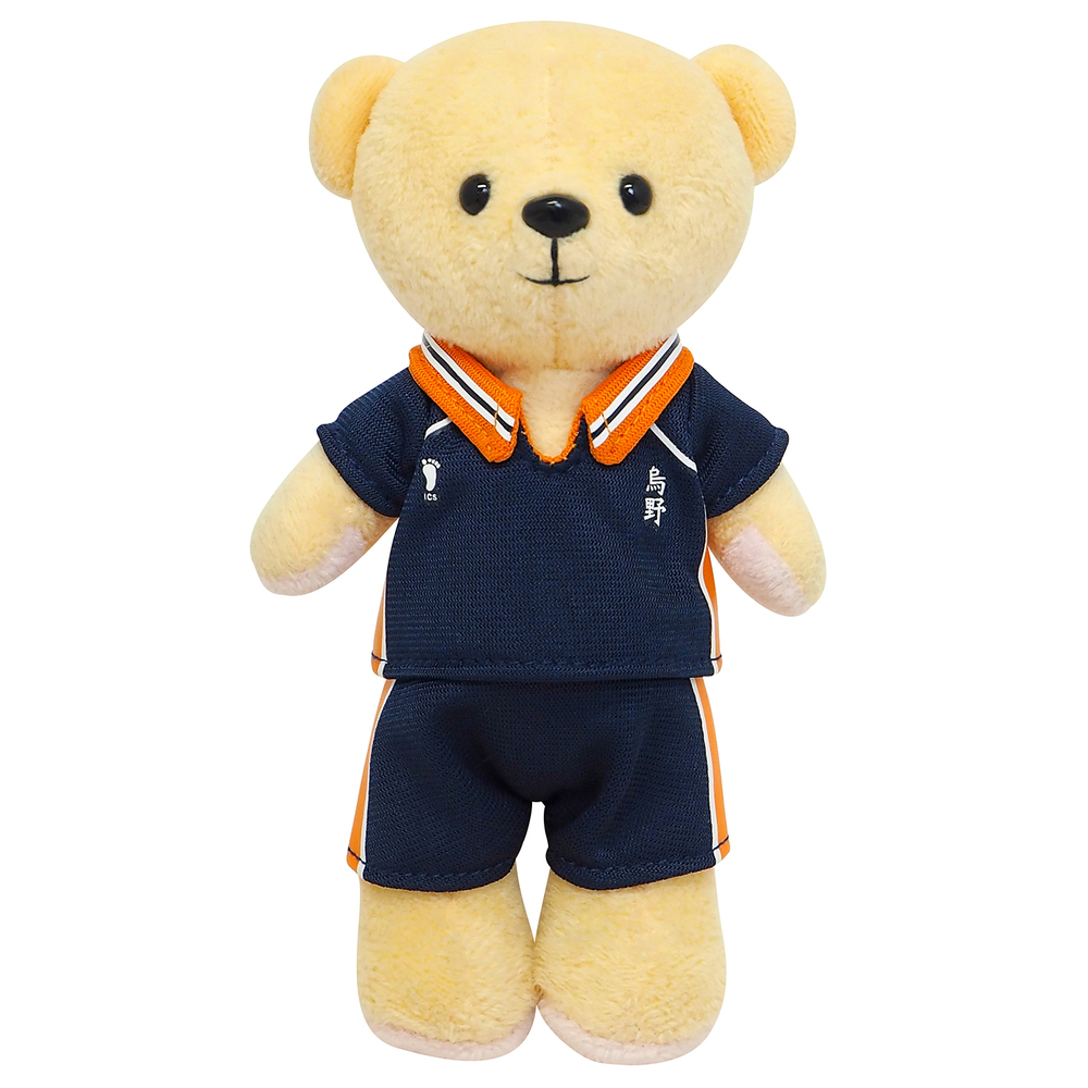 Kumamate Haikyu To The Top Karasuno High School Uniform くまめいと ハイキュー To The Top 烏野高校ユニフォーム Anime Goods Plush Toys