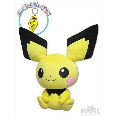 Pokemon Big More Pokemon Plush Bm07 Pichu Bigmore ポケモン Bm07 ピチュー Anime Goods Plush Toys