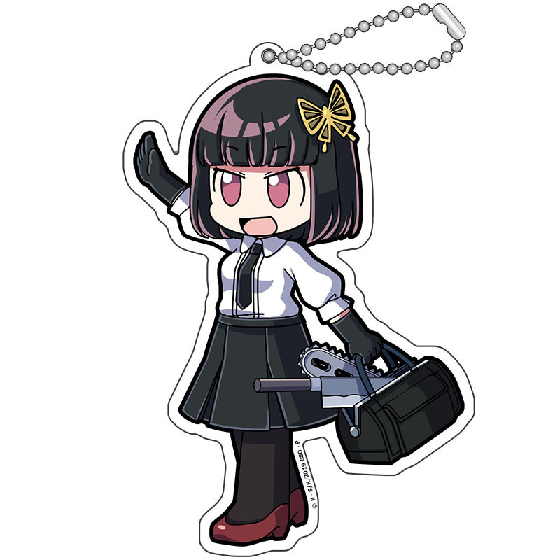 Bungo Stray Dogs Hi Touch Acrylic Key Chain Yosano Akiko Set Of 2 Pieces 文豪ストレイドッグス はいたっちアクリルキーホルダー 与謝野晶子 Anime Goods Key Holders Straps