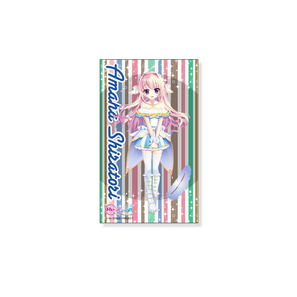 Re Stage Prism Step Kirakira Sticker 12 Trois Anges Shiratori Amaha Set Of 3 Pieces Re ステージ プリズムステップ キラキラステッカー 12 トロワアンジュ 白鳥天葉 Anime Goods Stationery Stationary