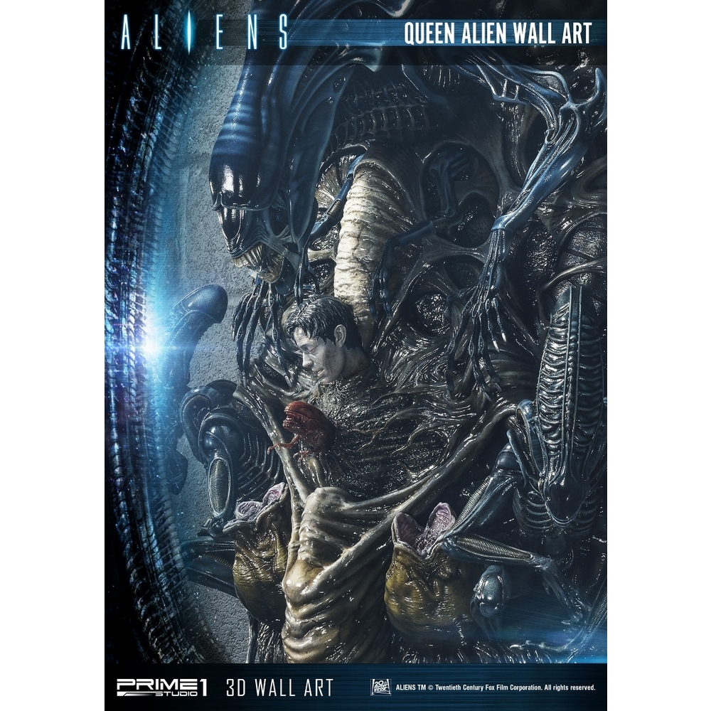 3D Wall Art Alien Queen Alien WAAL-04 | 3Dウォールアート クイーン 