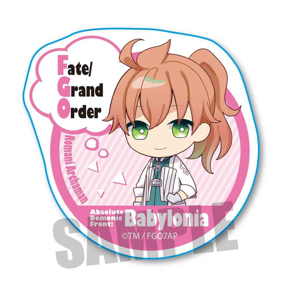 Fate Grand Order Absolute Demonic Battlefront Babylonia Sticker Romani Archaman Set Of 5 Pieces Fate Grand Order 絶対魔獣戦線バビロニア シール ロマニ アーキマン Anime Goods Stationery Stationary