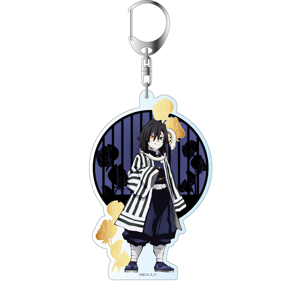 Demon Slayer: Kimetsu no Yaiba Deka Key Chain Iguro Obanai | 鬼滅の刃 デカキー ...