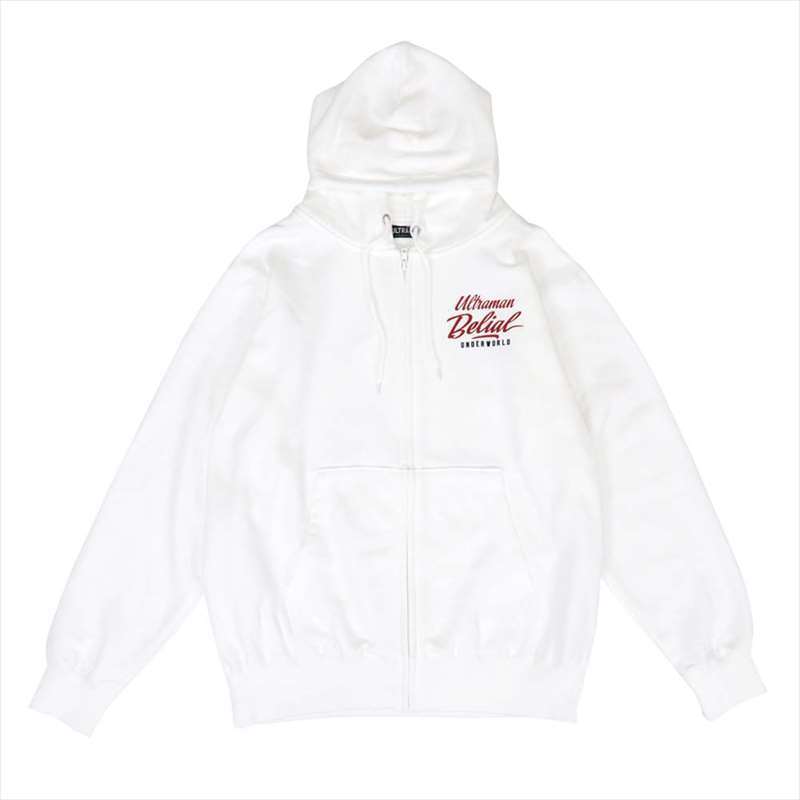 Ultraman Ultraman Belial Zip Hoodie White (L Size) | ウルトラマン