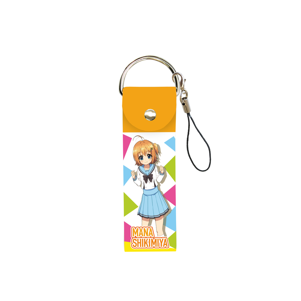 Big Leather Strap Re Stage Dream Days 01 Shikimiya Mana ビッグレザーストラップ Re ステージ ドリームデイズ 01 式宮舞菜 Anime Goods Key Holders Straps