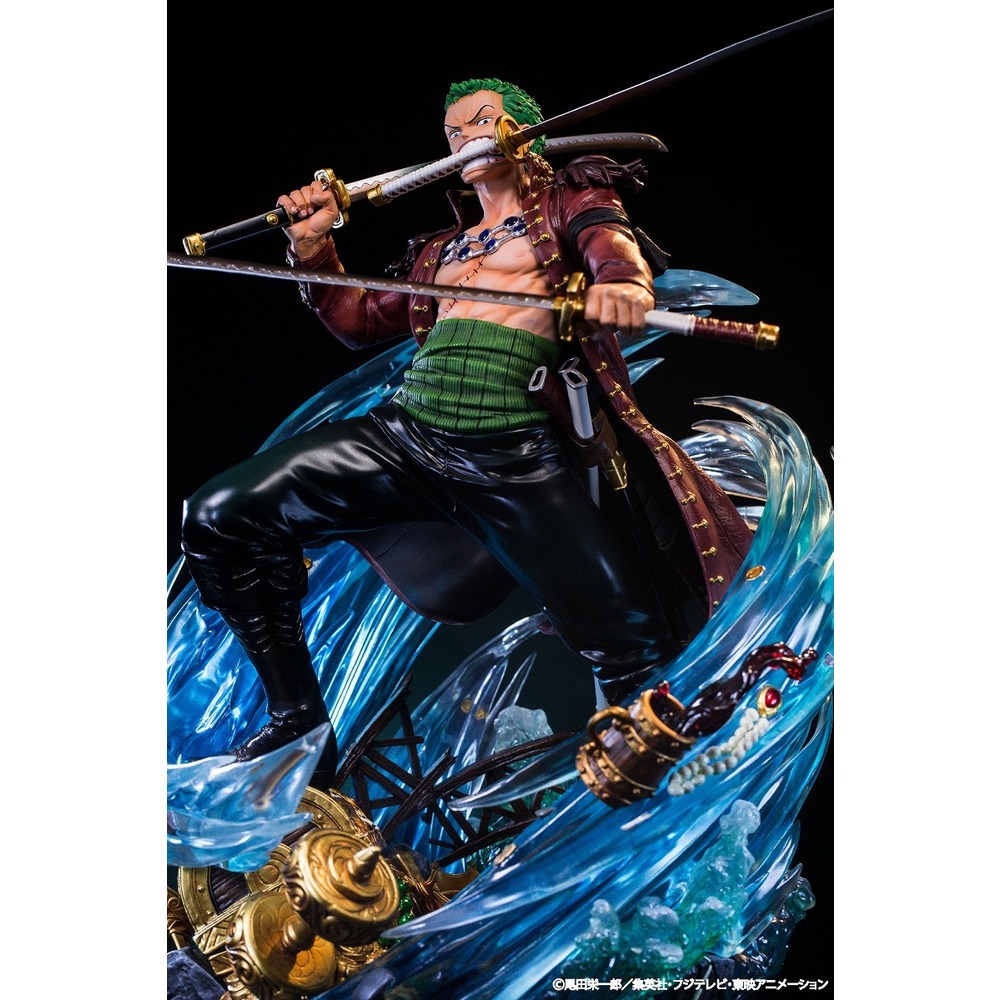 One Piece Log Collection Large Statue Series Roronoa Zoro ワンピース ログコレクション 大型スタチューシリーズ ロロノア ゾロ Figures Statue Figures Kuji Figures