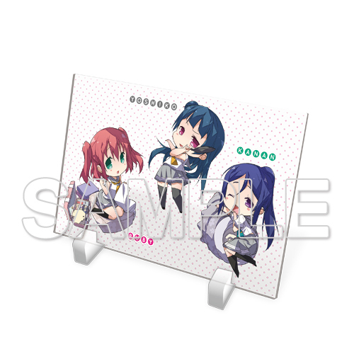 Love Live Sunshine Acrylic Plate Aqours Kanan Yoshiko Ruby ラブライブ サンシャイン アクリルプレート Aqours 果南 善子 ルビィ Anime Goods Commodity Goods Groceries