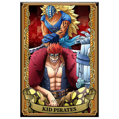 One Piece Ultimate Crew Magnet Kid Pirates Set Of 3 Pieces ワンピース アルティメットクルーマグネット キッド海賊団 Anime Goods Stationery Stationary