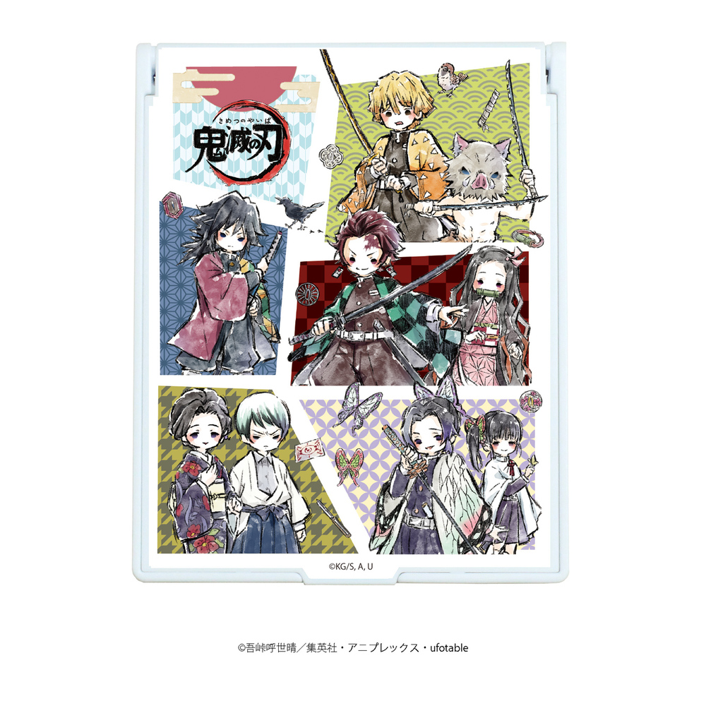 Deka Chara Mirror Demon Slayer Kimetsu No Yaiba 01 Panel Layout Design Graff Art Design デカキャラミラー 鬼滅の刃 01 コマ割りデザイン グラフアートデザイン Anime Goods Commodity Goods Fashion Clothes Groceries