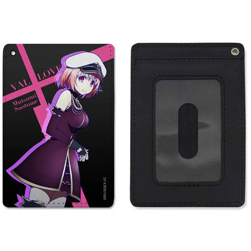 Val X Love Mutsumi Saotome Full Color Pass Case 戦 恋 ヴァルラヴ 早乙女六海 フルカラーパスケース Cospa Bag Badge Case