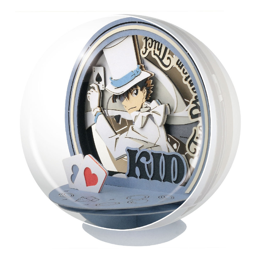 Detective Conan Paper Theater Ball Ptb 08 Kaito Kid Set Of 6 Pieces 名探偵コナン ペーパーシアター ボール Ptb 08 怪盗キッド Anime Goods Candy Toys Trading Figures