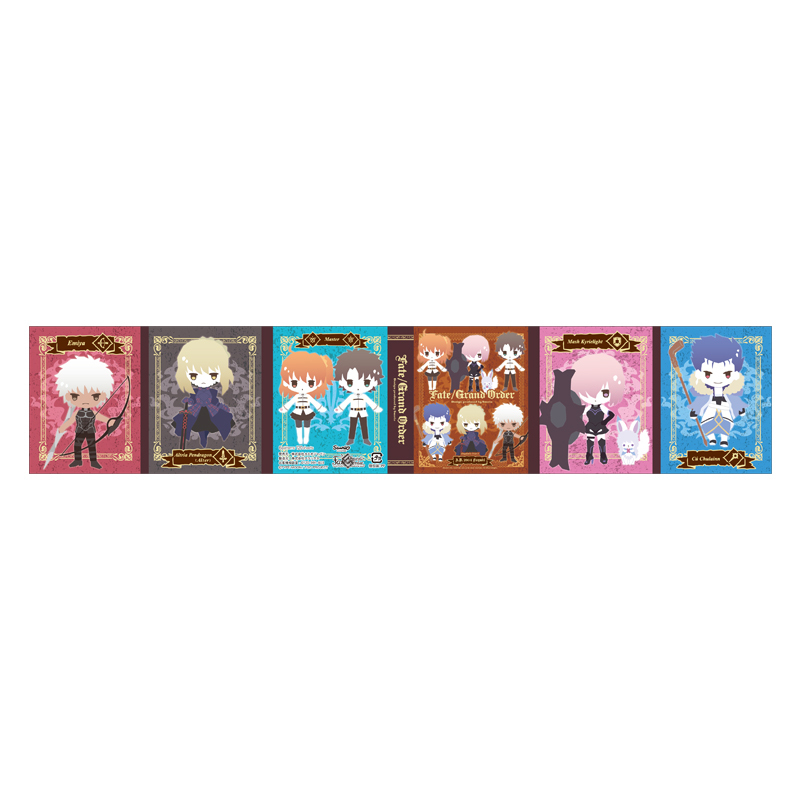 Fate Grand Order Design Produced By Sanrio Patapata Memo Orange Set Of 6 Pieces Fate Grand Order Design Produced By Sanrio パタパタメモ オレンジ Anime Goods Stationery Stationary