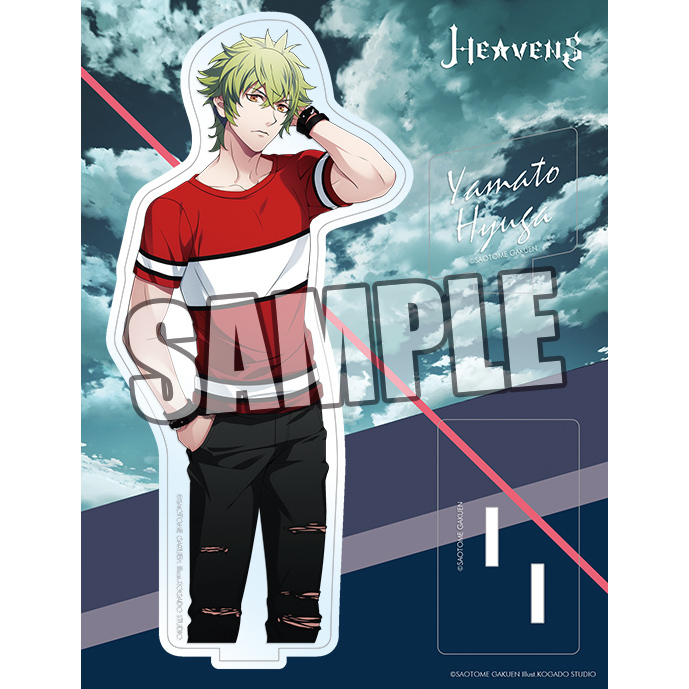 Uta No Prince Sama Heavens Acrylic Stand Heavens Sky Ver Hyuga Yamato うたの プリンスさまっ He Vens アクリルスタンド Heavens Sky Ver 日向大和 Anime Goods Illustrations