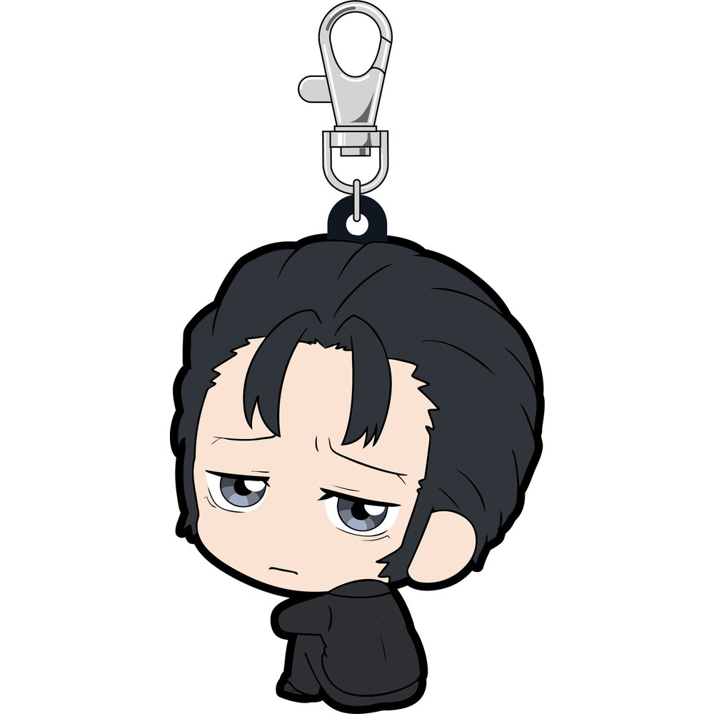 Psycho Pass 3 Bocchi Kun Rubber Mascot Sugo Teppei Psycho Pass サイコパス 3 ボッチくん ラバーマスコット 須郷徹平 Anime Goods Key Holders Straps