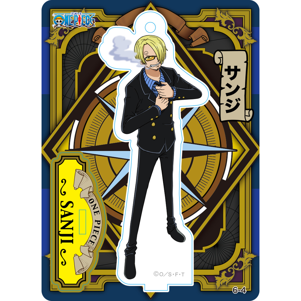 One Piece Acrylic De Card Vol 6 Set Of Pieces ワンピース アクリルdeカード 第6弾 Anime Goods Candy Toys Trading Figures