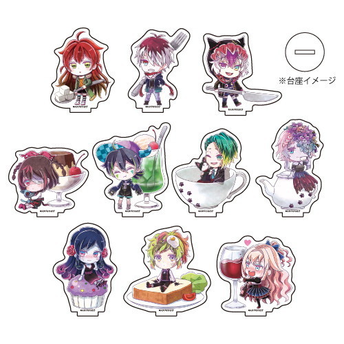 Acrylic Petit Stand Toraware no Yakata 01 Photo Chara (SET OF 10 PIECES ...