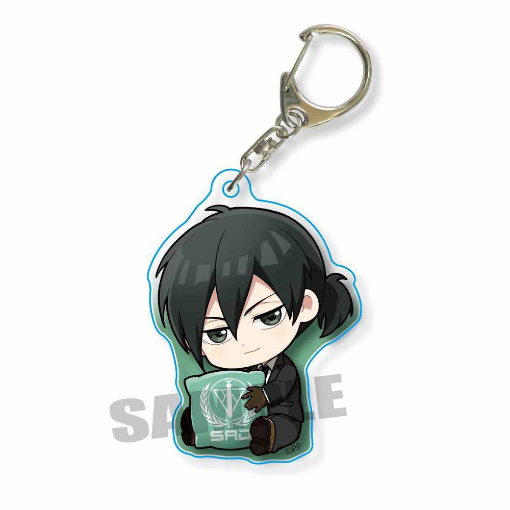 Psycho Pass 3 Gyugyutto Acrylic Key Chain Ginoza Nobuchika Set Of 3 Pieces Psycho Pass サイコパス 3 ぎゅぎゅっとアクリルキーホルダー 宜野座伸元 Anime Goods Key Holders Straps