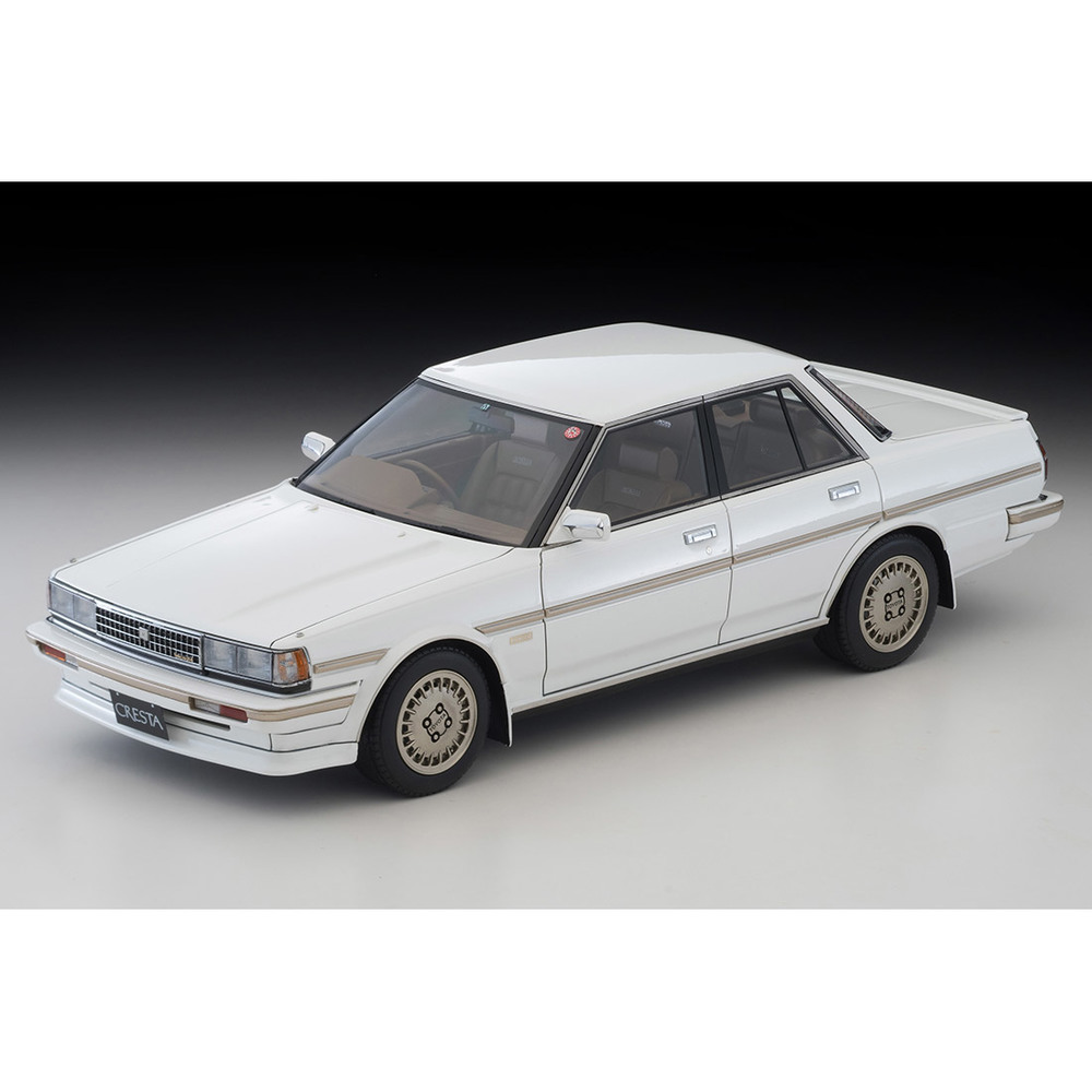 イグニッションモデル 18 トヨタ TWINCAM24 クレスタ GX71 Super Lucent EXCEED (パールホワイト)  乗り物のおもちゃ