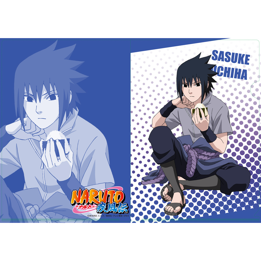 Naruto Shippuden Original Illustration Clear File Sasuke Set Of 5 Pieces Naruto ナルト 疾風伝 描き下ろし クリアファイル サスケ Anime Goods Stationery Stationary