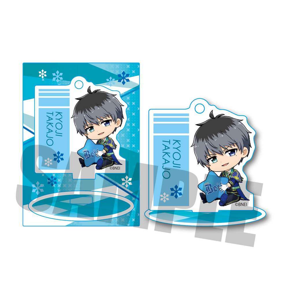 The Idolmaster Sidem Gyugyutto Mini Stand Part 3 Takajo Kyoji Set Of 3 Pieces アイドルマスター Sidem ぎゅぎゅっとミニスタンド Part3 鷹城恭二 Anime Goods Illustrations