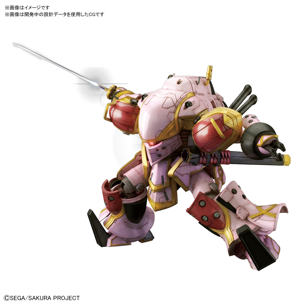 1 24 Hg Project Sakura Wars Ryoushi Sentouki Mugen Amamiya Sakura Type 1 24 Hg 新サクラ大戦 霊子戦闘機 無限 天宮さくら機 Figures Model Kits Kuji Figures