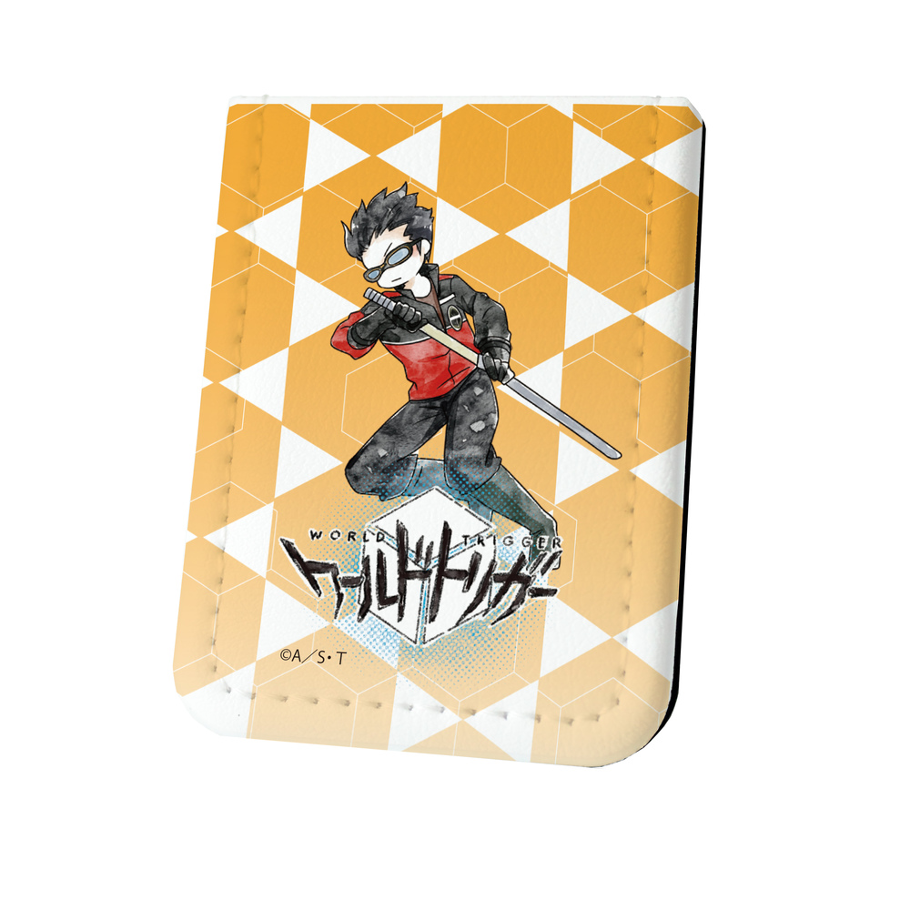 Leather Sticky Book World Trigger 17 Ikoma Tatsuhiko Graff Art Design Set Of 5 Pieces レザーフセンブック ワールドトリガー 17 生駒達人 グラフアートデザイン Anime Goods Card Phone Accessories Stationery Stationary