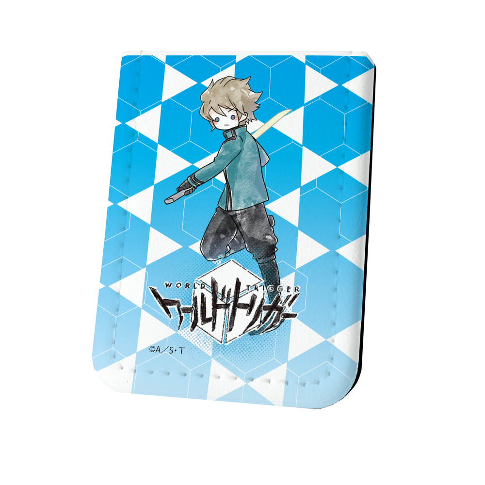 Leather Sticky Book World Trigger 13 Hyuse Graff Art Design Set Of 5 Pieces レザーフセンブック ワールドトリガー 13 ヒュース グラフアートデザイン Anime Goods Card Phone Accessories Stationery Stationary