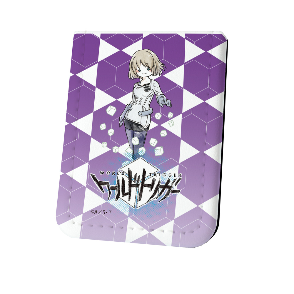 Leather Sticky Book World Trigger 16 Nasu Rei Graff Art Design Set Of 5 Pieces レザーフセンブック ワールドトリガー 16 那須玲 グラフアートデザイン Anime Goods Card Phone Accessories Stationery Stationary