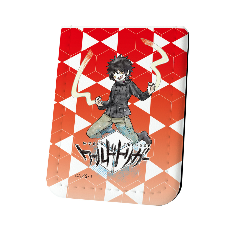 Leather Sticky Book World Trigger 11 Kageura Masato Graff Art Design Set Of 5 Pieces レザーフセンブック ワールドトリガー 11 影浦雅人 グラフアートデザイン Anime Goods Card Phone Accessories Stationery Stationary
