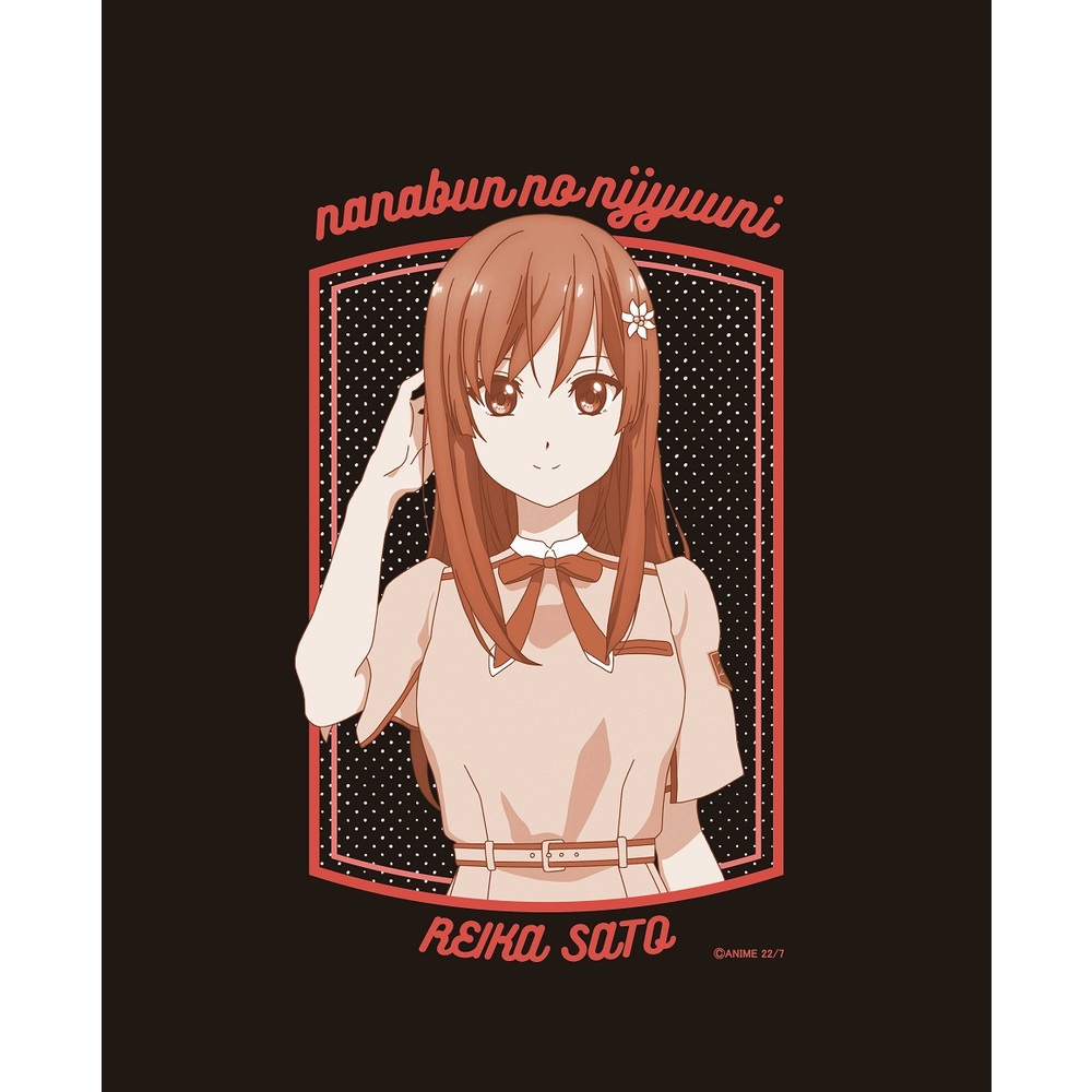 22 7 Sato Reika T Shirt M Size 22 7 ナナブンノニジュウニ 佐藤麗華 Tシャツ M Anime Goods Fashion Clothes