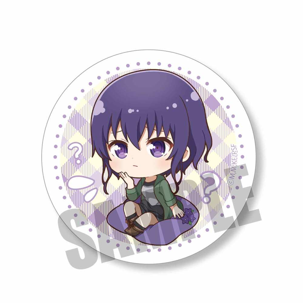 Saenai Heroine No Sodatekata Fine Nayamun Can Badge Hyodo Michiru 冴えない彼女の 育てかたfine なやむん缶バッジ 氷堂美智留 Anime Goods Badges