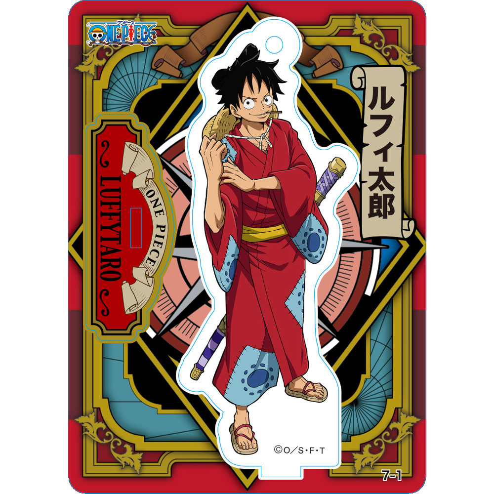 One Piece Acrylic De Card Vol 7 Set Of Pieces ワンピース アクリルdeカード 第7弾 Anime Goods Candy Toys Trading Figures