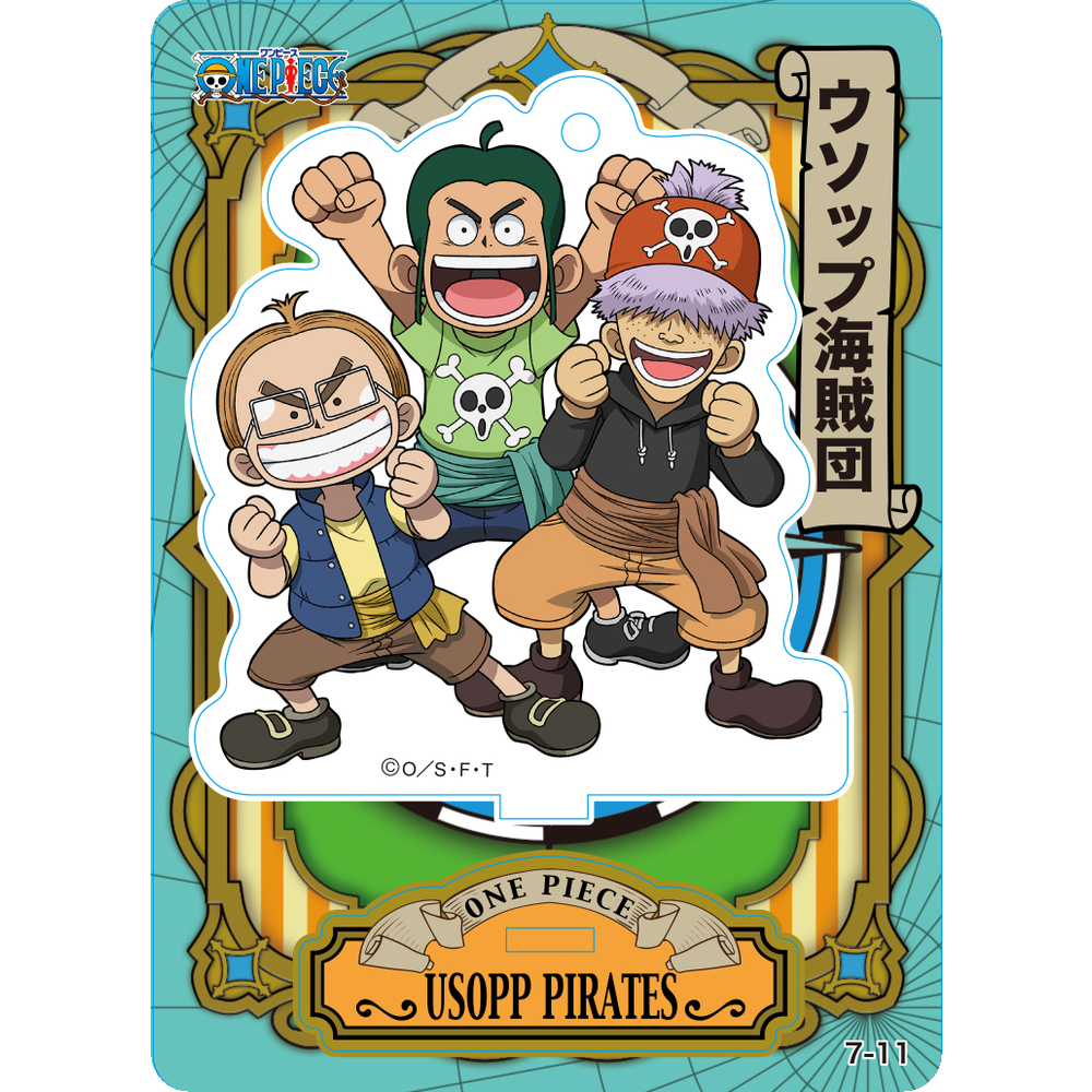 One Piece Acrylic De Card Vol 7 Set Of Pieces ワンピース アクリルdeカード 第7弾 Anime Goods Candy Toys Trading Figures