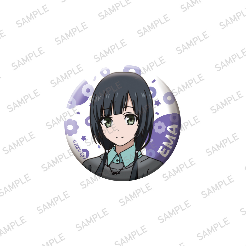 Shirobako The Movie Can Badge Yasuhara Ema 劇場版 Shirobako 缶バッジ 安原絵麻 Anime Goods Badges