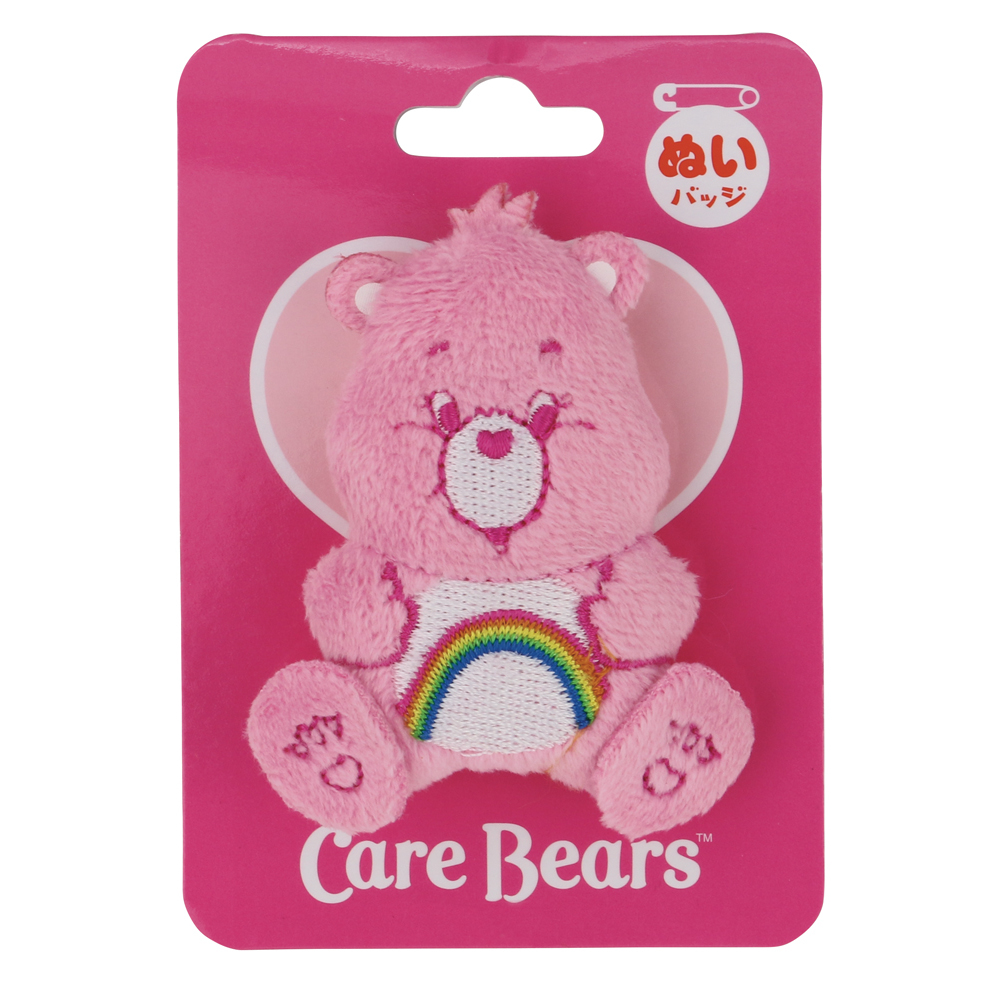 Care Bears Plush Badge Cheer Bear Care Bears ケアベア ぬいバッジ チアベア Anime Goods Commodity Goods Groceries