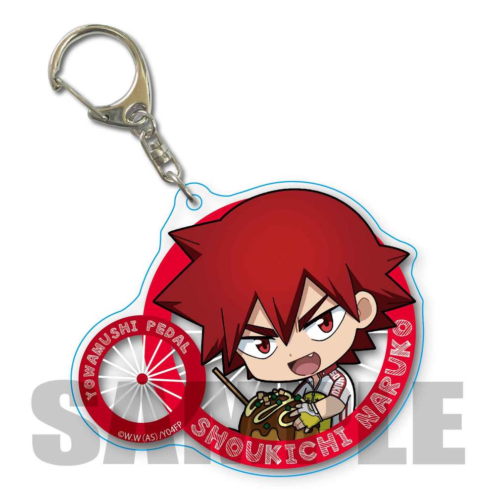 Yowamushi Pedal Glory Line Gyugyutto Choi Deka Acrylic Key Chain Naruko Shoukichi 弱虫ペダル Glory Line ぎゅぎゅっとちょいデカアクリルキーホルダー 鳴子章吉 Anime Goods Key Holders Straps