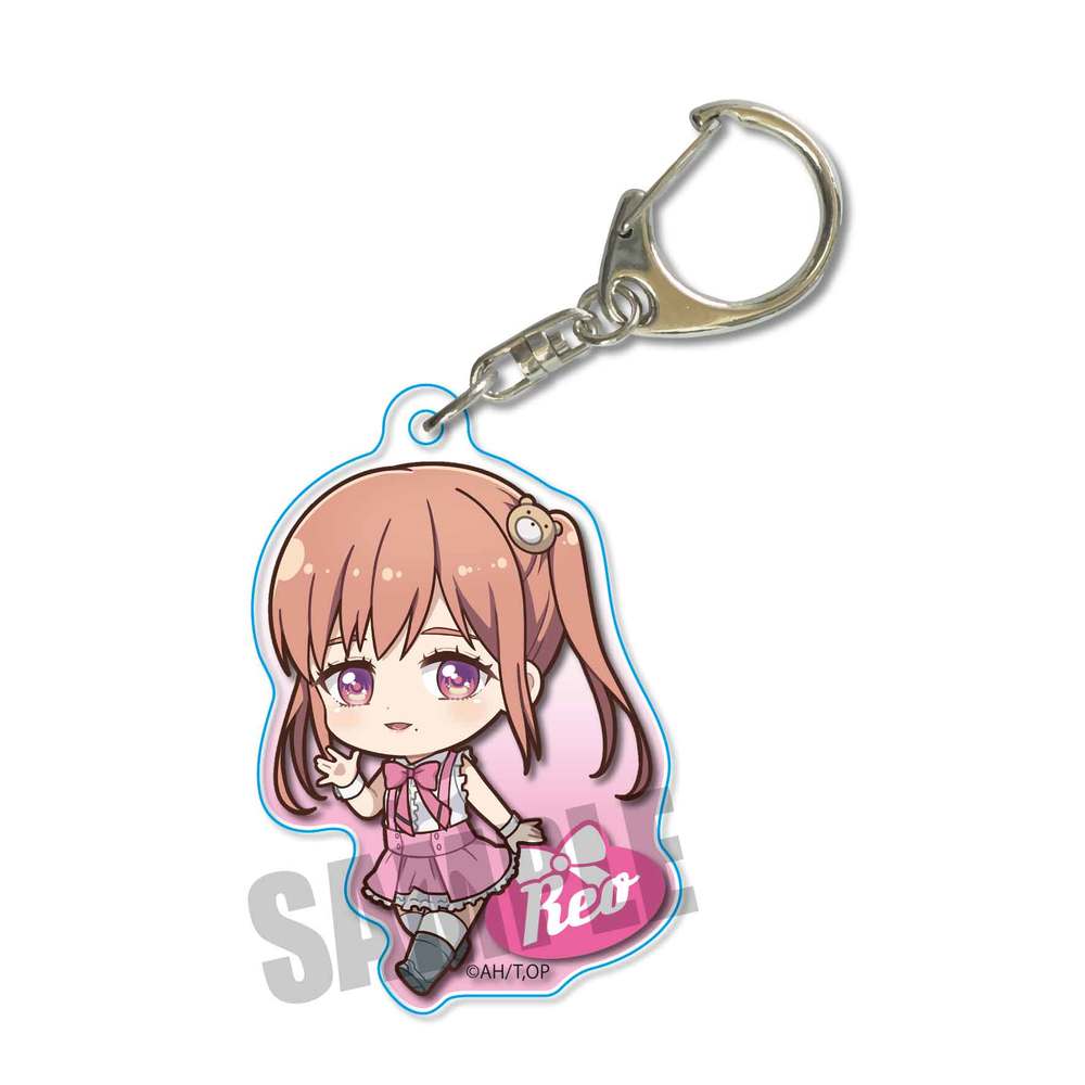 Oshi Ga Budokan Ittekuretara Shinu Tekutoko Acrylic Key Chain Igarashi Reo 推しが武道館いってくれたら死ぬ てくトコアクリルキーホルダー 五十嵐れお Anime Goods Key Holders Straps