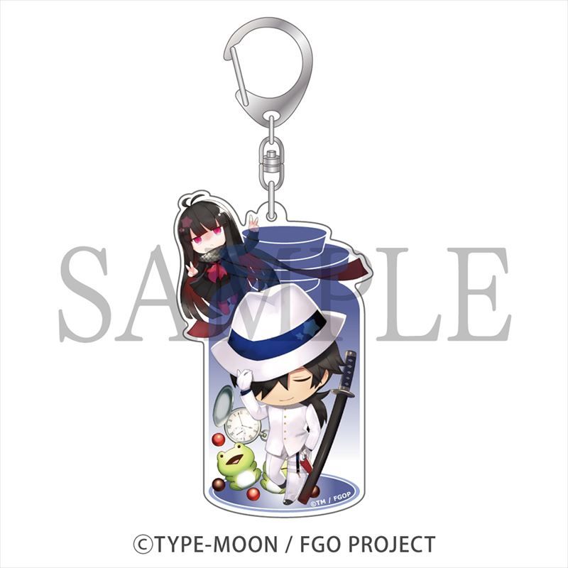 Charatoria Acrylic Key Chain Fate Grand Order Rider Sakamoto Ryoma きゃらとりあアクリルキーホルダー Fate Grand Order ライダー 坂本龍馬 Anime Goods Key Holders Straps