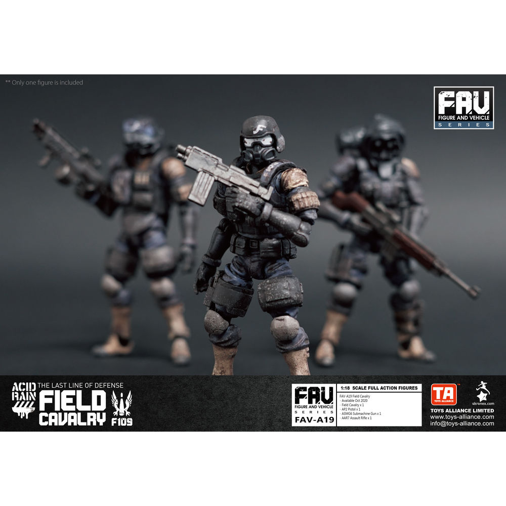 TOYS ALLIANCE LIMITED ACID RAIN 1/18 Scale FAV-A19 Field Cavalry | TOYS  ALLIANCE LIMITED アシッドレイン 1/18スケール FAV-A19 フィールドカルバリー | Figures | Action  Figures | Kuji Figures | 4710949210304