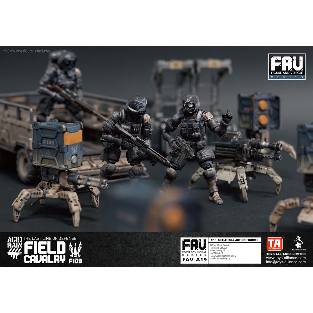 TOYS ALLIANCE LIMITED ACID RAIN 1/18 Scale FAV-A19 Field Cavalry | TOYS  ALLIANCE LIMITED アシッドレイン 1/18スケール FAV-A19 フィールドカルバリー | Figures | Action  Figures | Kuji Figures | 4710949210304