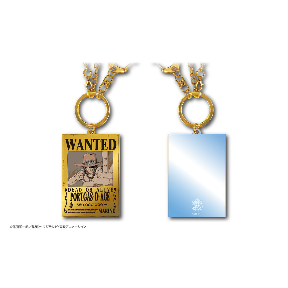 One Piece Wanted Poster Acrylic Mirror Ace ワンピース 手配書アクリルミラー エース Anime Goods Commodity Goods Fashion Clothes Groceries
