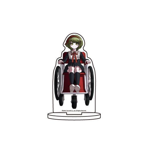 Chara Acrylic Figure Danganronpa Another Episode Ultra Despair Girls 08 Monaka キャラアクリルフィギュア 絶対絶望少女 ダンガンロンパ Another Episode 08 モナカ Anime Goods Illustrations