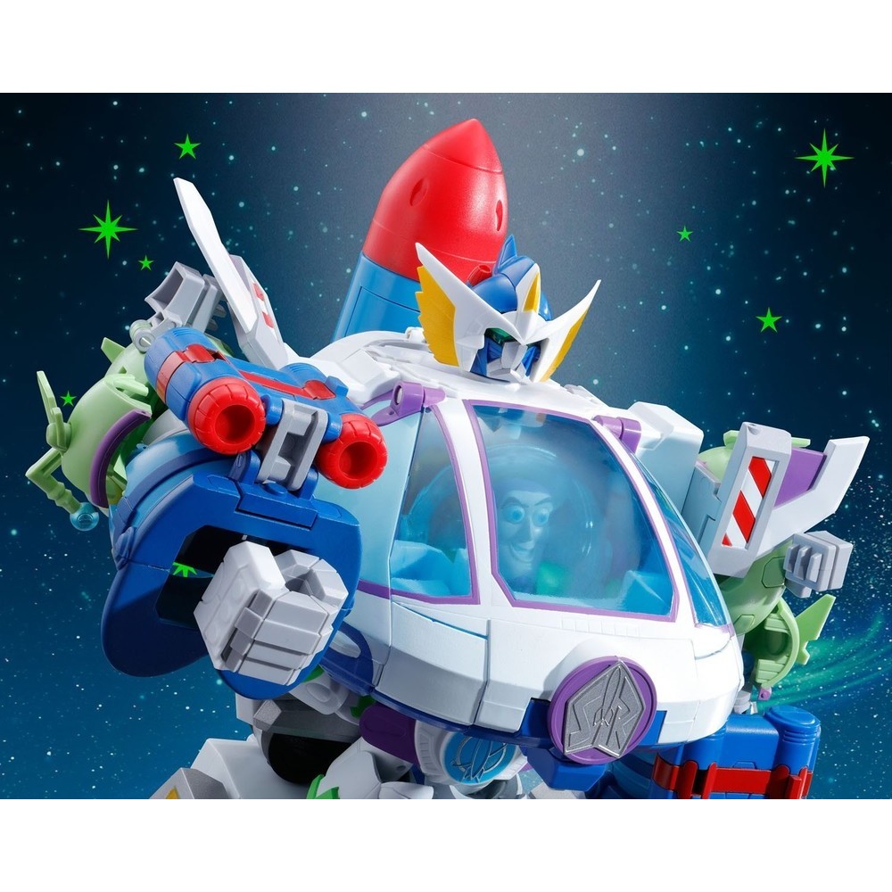 Chogokin Toy Story Buzz The Space Ranger Robo 超合金 トイ ストーリー 超合体 バズ ザ スペースレンジャー ロボ Figures Action Figures Kuji Figures