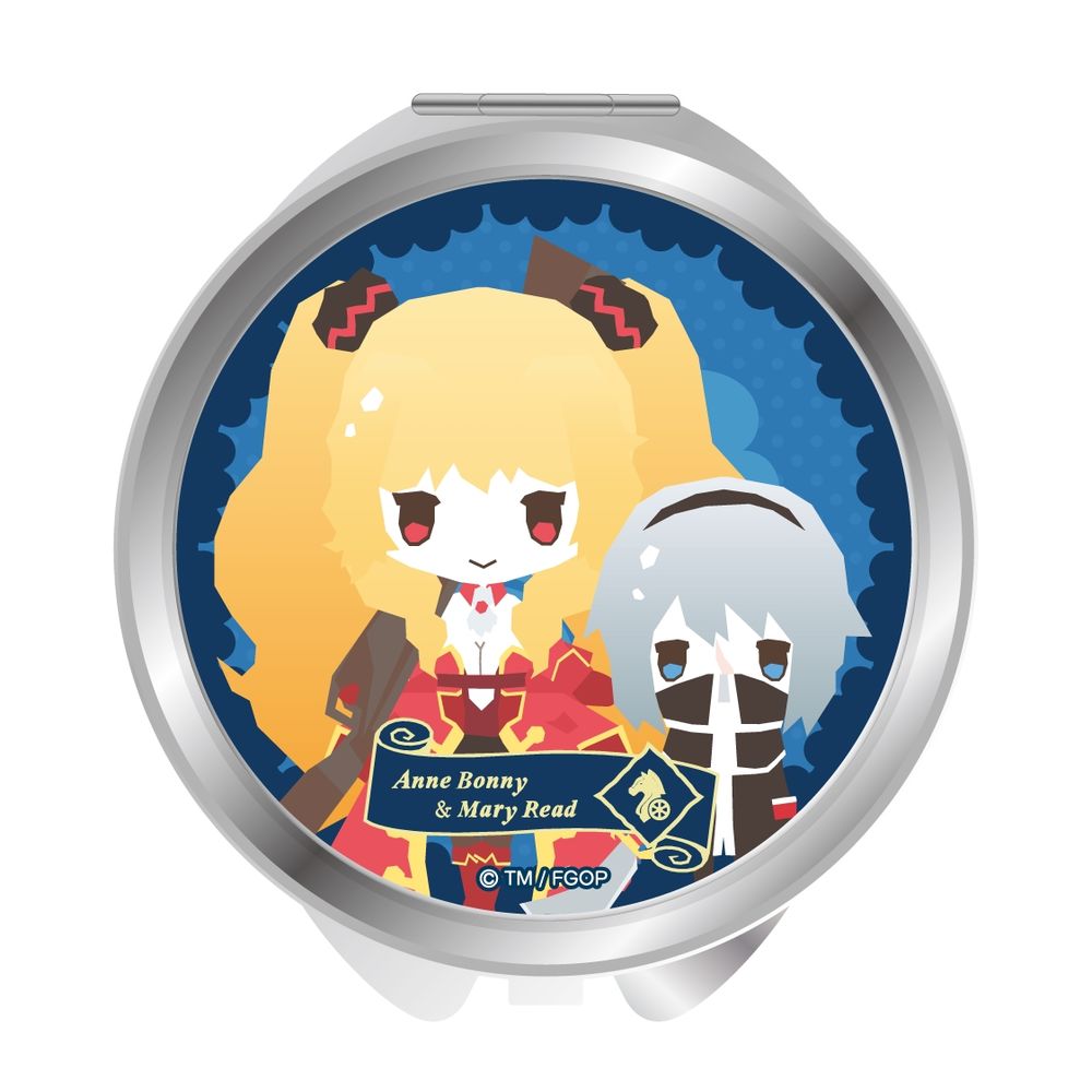 Fate Grand Order Design Produced By Sanrio Vol 2 Compact Mirror Anne Bonny Mary Read Fate Grand Order Design Produced By Sanrio Vol 2 コンパクトミラー アン ボニー メアリー リード Anime Goods Commodity Goods