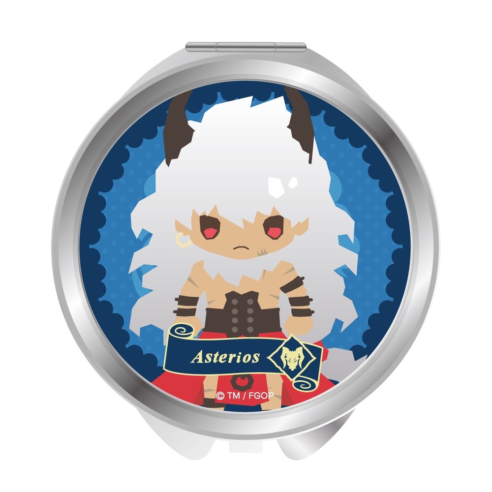 Fate Grand Order Design Produced By Sanrio Vol 2 Compact Mirror Asterios Fate Grand Order Design Produced By Sanrio Vol 2 コンパクトミラー アステリオス Anime Goods Commodity Goods Fashion Clothes Groceries