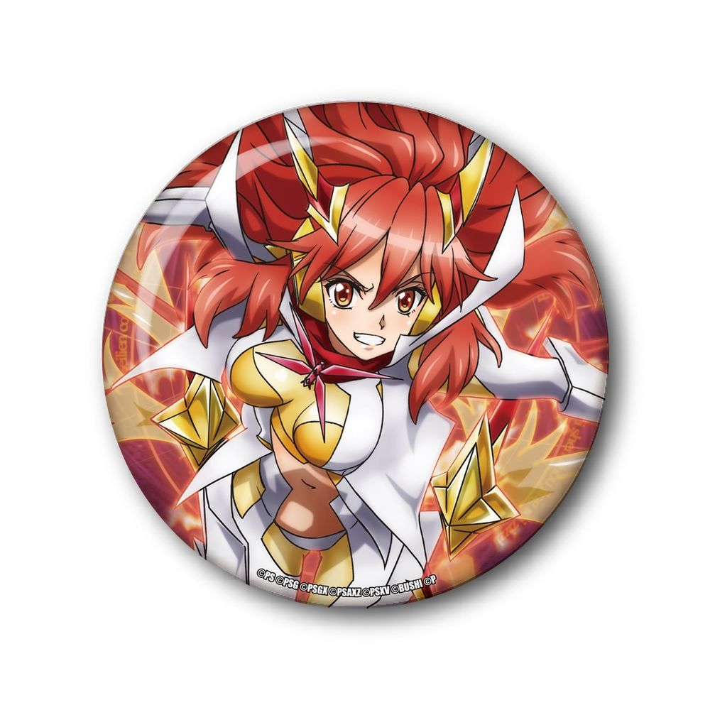 Senki Zessho Symphogear Xd Unlimited Choi Deka Can Badge Amou Kanade 戦姫絶唱シンフォギアxd Unlimited ちょいデカ缶バッジ 天羽奏 Anime Goods Badges